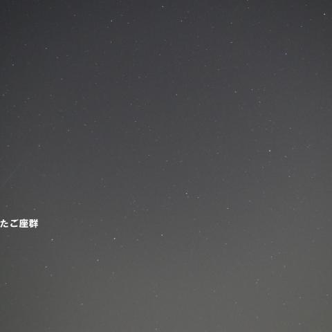 ふたご座流星群の流星