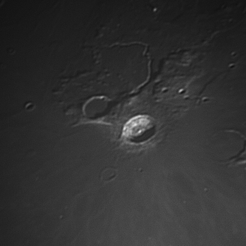 アリスタルコスクレーター付近