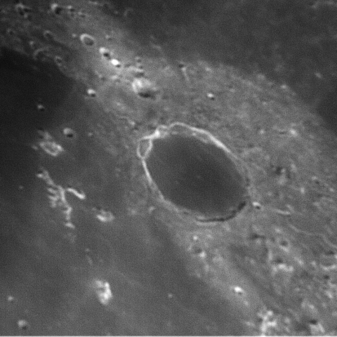 プラトークレーター付近