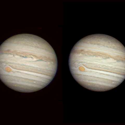 木星 2018/05/15 vs 06/01