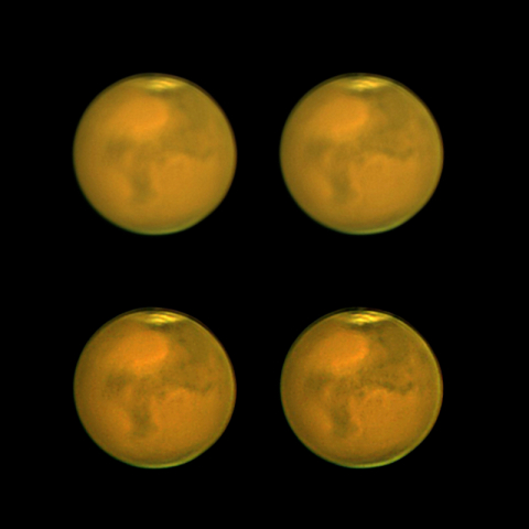 火星 立体視写真 7月24日