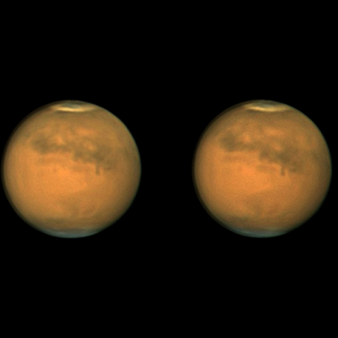 火星 立体視写真 2018/08/04