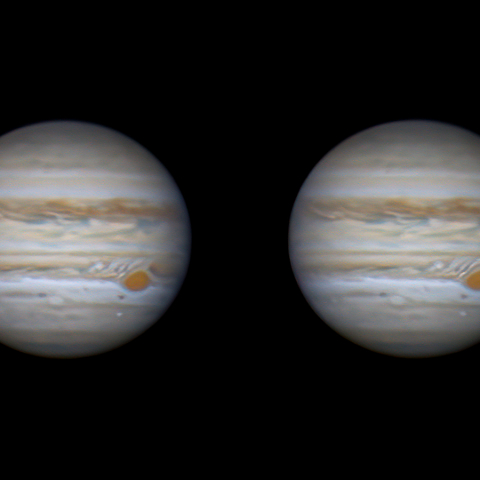 木星 立体視　2020/06/24