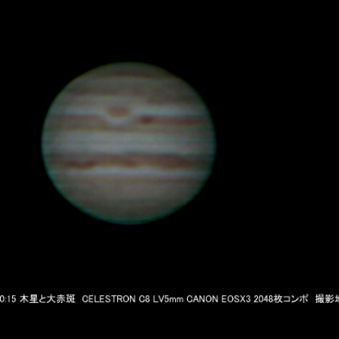 木星と大赤斑