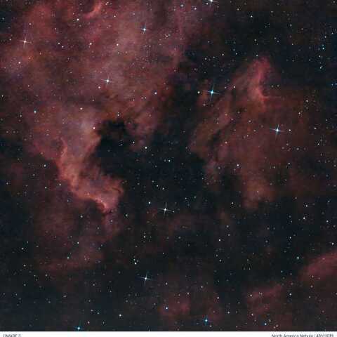 北アメリカ星雲とペリカン星雲 20260512(DWARF 3)