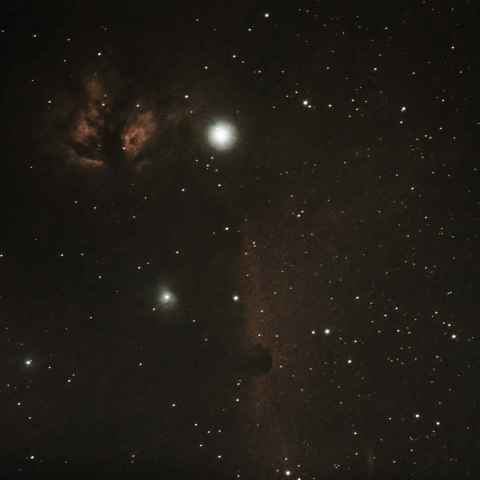 馬頭星雲（ポタ赤＋ED81S）