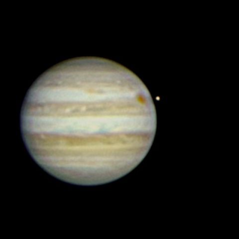 木星とイオとガニメデと