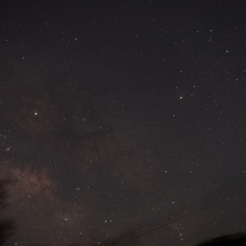 さそり座土星天の川