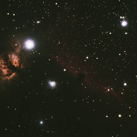 暗黒星雲と反射星雲 2021105