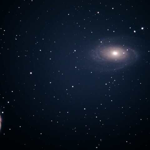 M81 M82  (ボーデの銀河)  20220527
