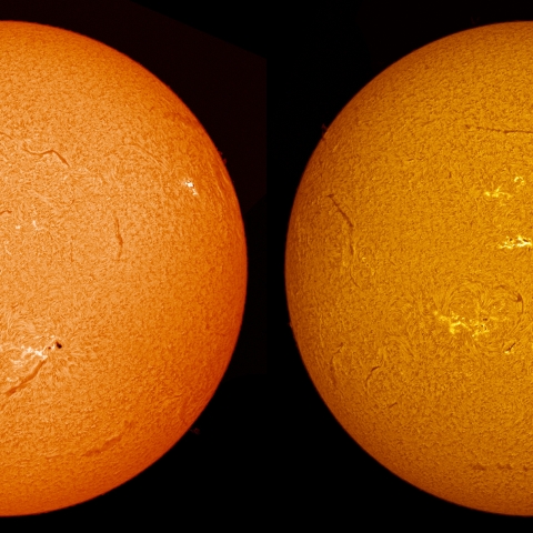 11/8 太陽面の彩色