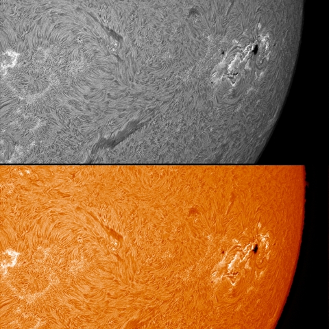 7/15　黒点群拡大