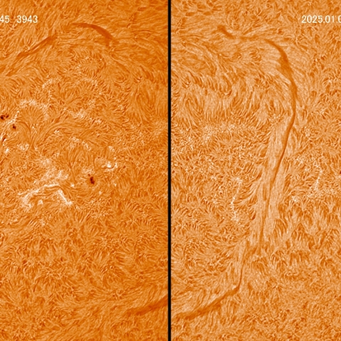 1/5 黒点群付近拡大