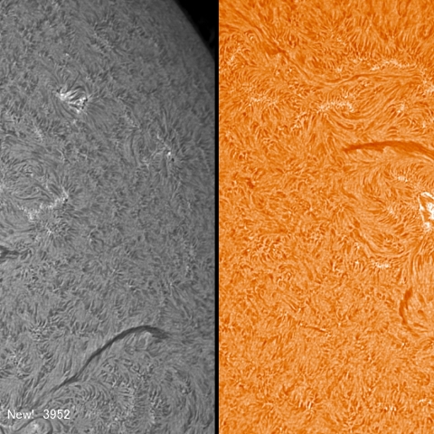 1/9 黒点群付近拡大