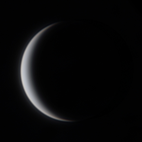 7671: 金星・月・木星が並んだ風景 by 船橋 弘範 - 天体写真