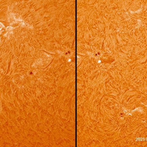 07/28 黒点群付近拡大