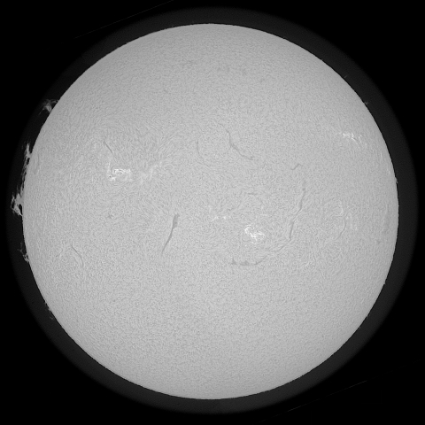 太陽Haモノクロ画像