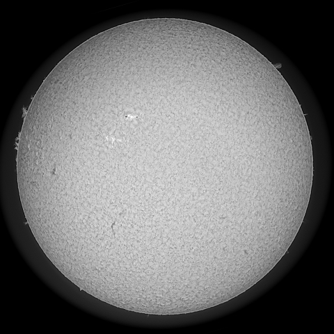 2/10の太陽（Hα）
