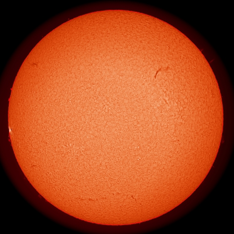 7/6の太陽(擬似色)