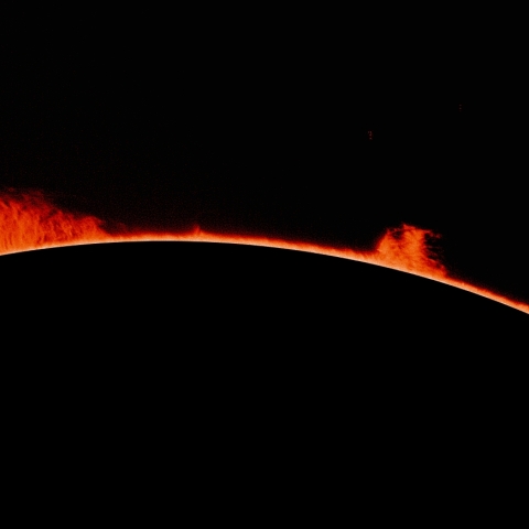 7/8のプロミネンス