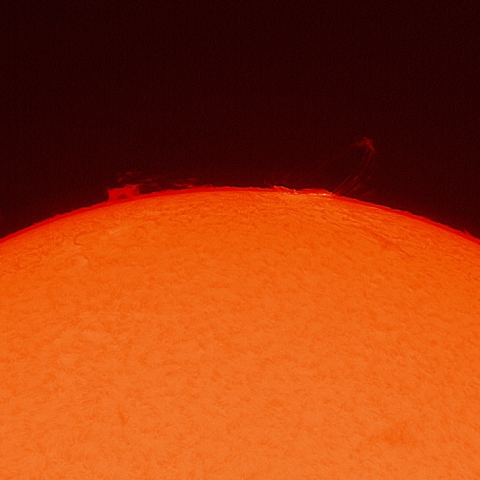 7/18のプロミネンス