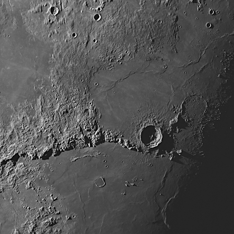 エラトステネス付近