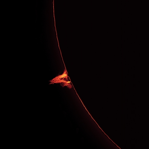 3/3のプロミネンス拡大