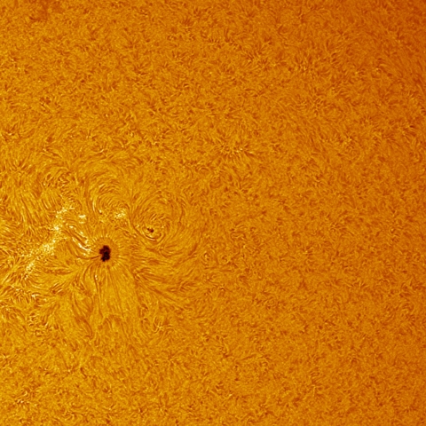 10/11　黒点2882-2883付近拡大