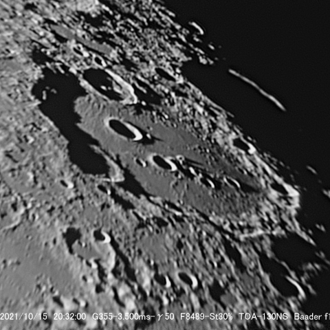 10/15 クラヴウス（月齢8.6）