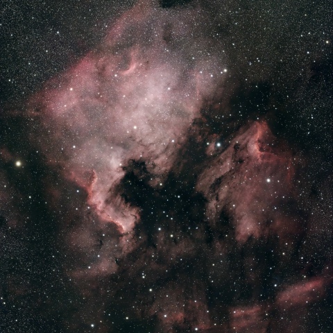 旭川市内からの北アメリカ星雲