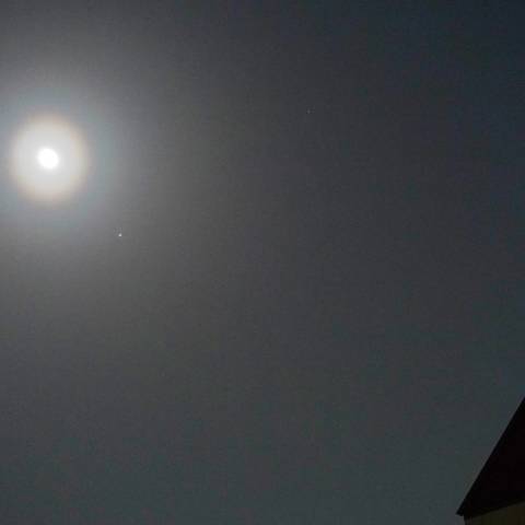 朧月夜に佇む木星☆