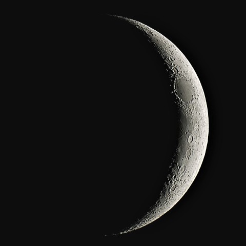 待たされました☁・夕月