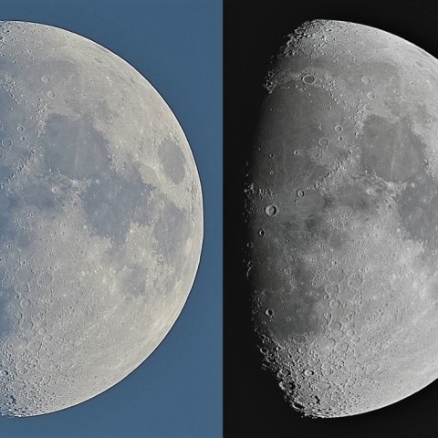 昼の月…夜の月…