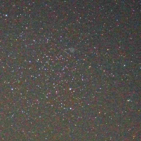 リング状星雲微かに写る♡