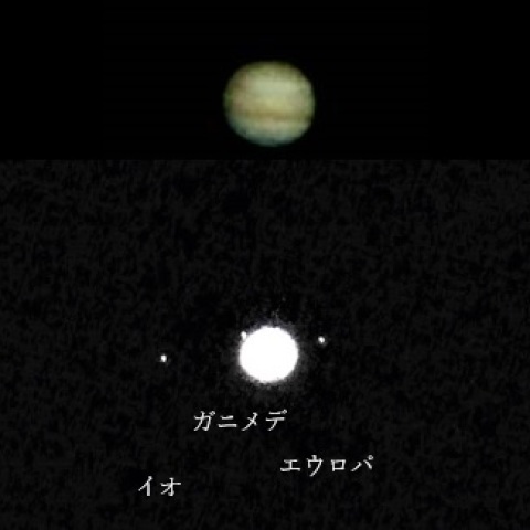 木星・ガリレオ衛星　初撮り
