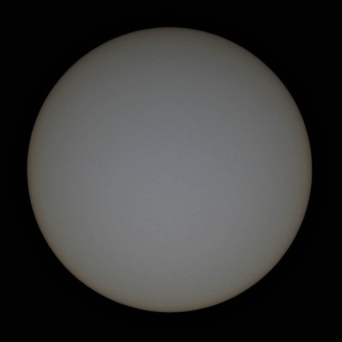 捉えました　黒点