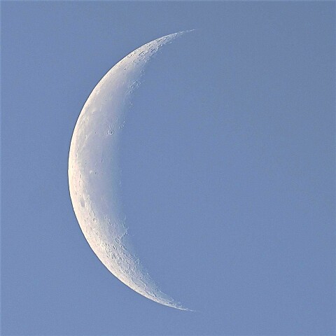 水無月の白い月