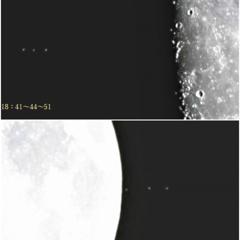 ふたご座κ星の食　入りと出現