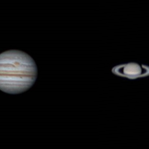 木星　土星　動画撮影3度目