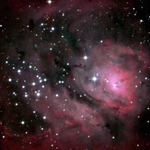 M8干潟星雲中心部