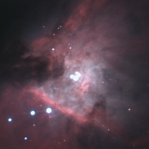 冷却CMOSカメラによるM42