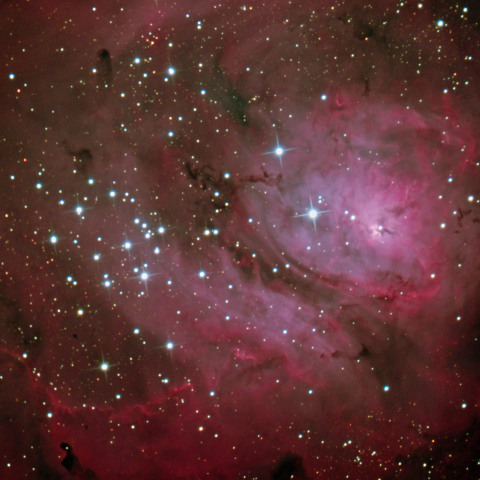 干潟星雲中心部