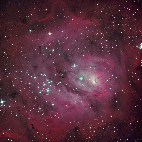 D810AによるM8干潟星雲