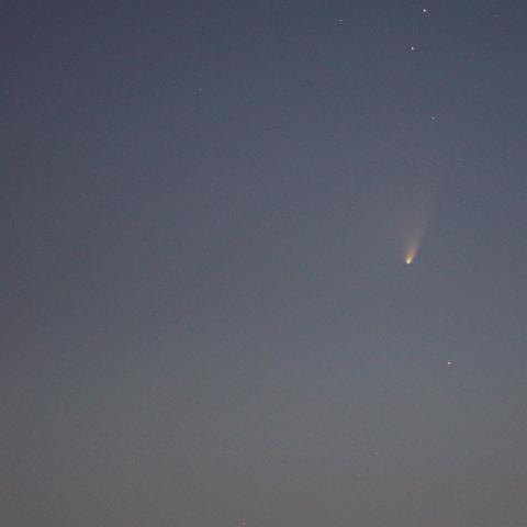 21日のパンスターズ彗星確認時18：50