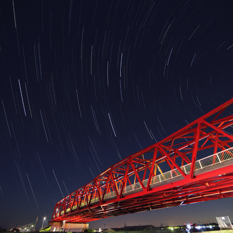 天の川に架かる橋