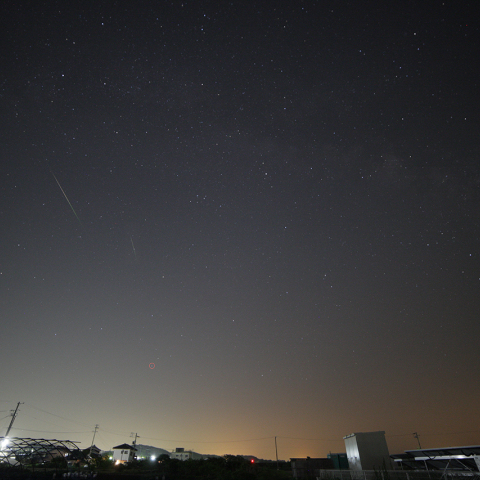 みずがめ座η流星群　-1