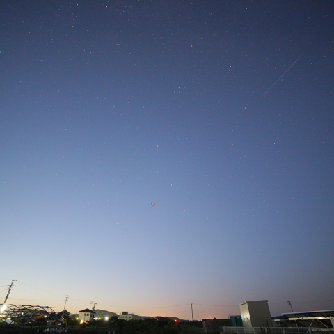 みずがめ座η流星群　-2