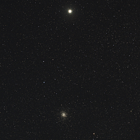 土星とM22