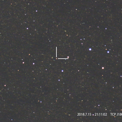 いて座新星2018-2(2018)　TCP J18010186-2951258