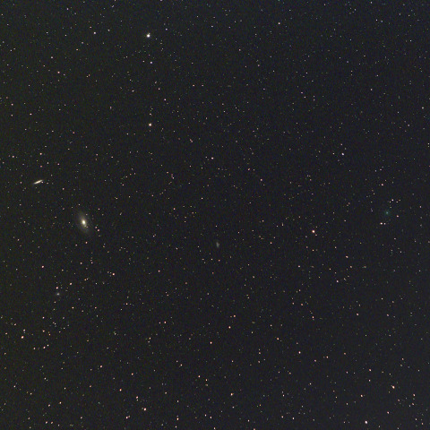 アトラス彗星(C/2019 Y4)とM81, M82